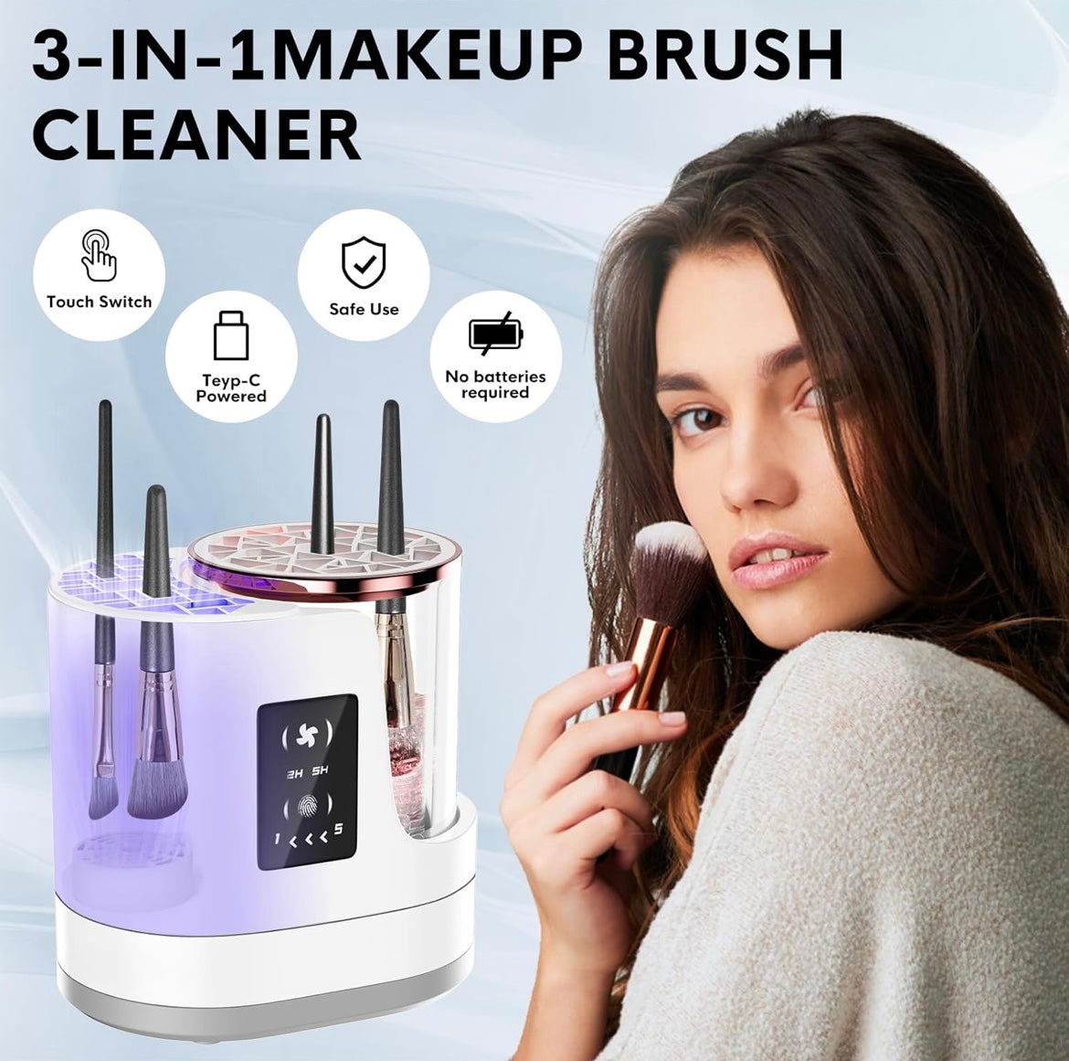 FreshBrush™ Wash &Dry Brushes In 60 Seconds